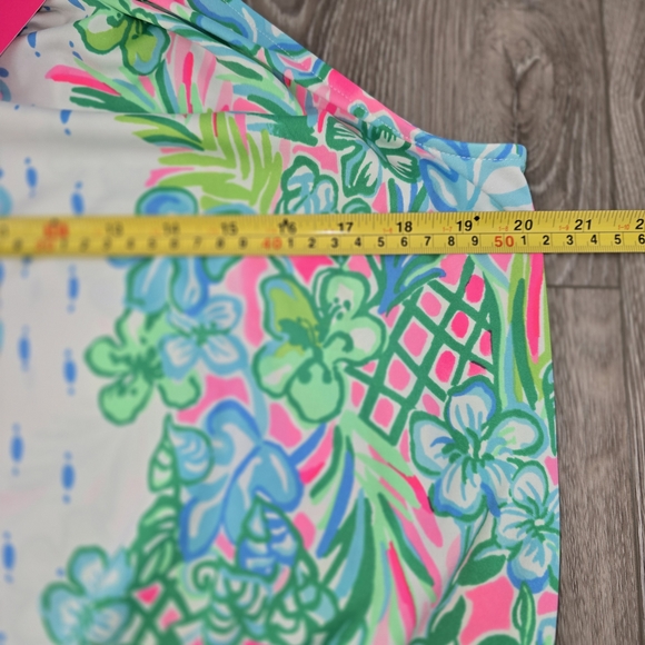 NWT Lilly Pulitzer Bowen Tank Top In Coconut Row - Picture 5 of 8